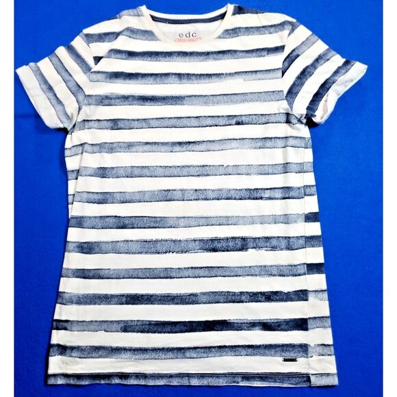 EDC Stripped T-Shirt Women's Size Small - Picture 1 of 14